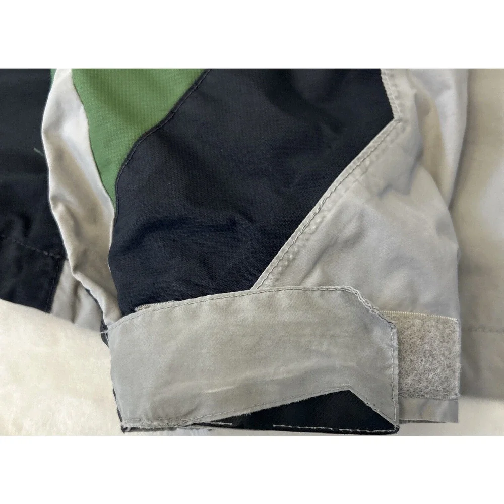 Columbia XCO Storm Dry Insulated Windbreaker Jacket Men M Black Grey Nylon Logo